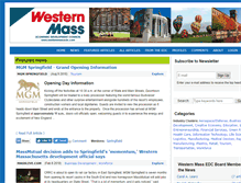Tablet Screenshot of news.westernmassedc.com